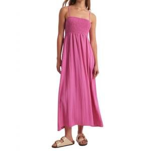 NEW Z SUPPLY beachside midi dress in heartbreaker pink